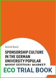 Sponsorship Culture in the German University Popular Music Festival Market (Transdisciplinary Studies in Popular Culture)