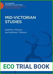 Mid-Victorian Studies (Bloomsbury Academic Collections: English Literary Criticism)