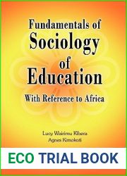 Fundamentals of Sociology of Education with Reference to Africa