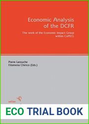 Economic Analysis of the DCFR: The Work of the Economic Impact Group Within CoPECL