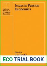 Issues in Pension Economics (National Bureau of Economic Research Project Report)