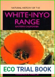 Natural History of the White-Inyo Range, Eastern California