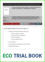 Complex Operational Decision Making in Networked Systems of Humans and Machines