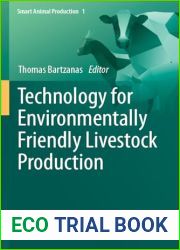 Technology for Environmentally Friendly Livestock Production (Smart Animal Production)