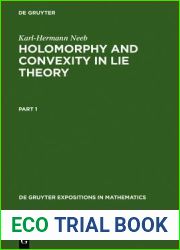 Holomorphy and Convexity in Lie Theory