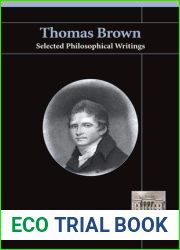 Thomas Brown: Selected Philosophical Writings (Library of Scottish Philosophy)