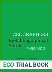 Geographers: Biobibliographical Studies, Volume 1