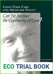 Long-Term Care and Medicare Policy