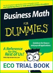 Business Math For Dummies