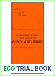 The Old Church Slavonic Translation of the Andron Hagion Biblos: In the Edition of Nikolaas Van Wijk (Slavistic Printings and Reprintings, 1)