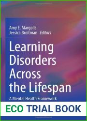 Learning Disorders Across the Lifespan: A Mental Health Framework