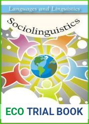 Sociolinguistics (Languages and Linguistics)