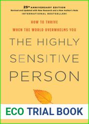 The Highly Sensitive Person