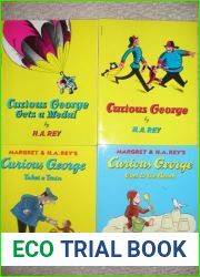 Curious George Set (Goes to the Beach, Curious George, Gets a Medal, Takes a Train)