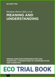 Meaning and Understanding