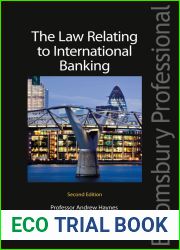 The Law Relating to International Banking