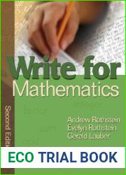 Write for Mathematics