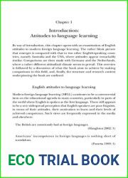 Attitudes to Modern Foreign Language Learning: Insights from Comparative Education