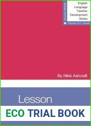 Lesson Planning (English Language Teacher Development)