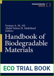Handbook of Biodegradable Materials