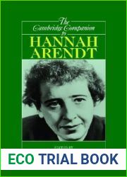 The Cambridge Companion to Hannah Arendt