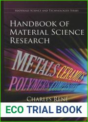 Handbook of Material Science Research (Materials Science and Technologies)
