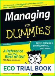 Managing for Dummies
