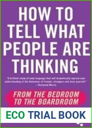 How To Tell What People Are Thinking