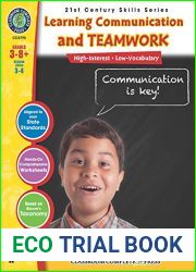 21st Century Skills - Learning Communication and Teamwork Gr. 3-8+