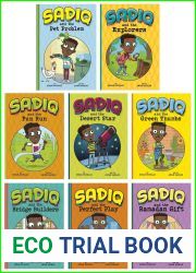 Sadiq Collection by Siman Nuurali 8 Books Collection Set - (Sadiq and the Pet Problem,Sadiq and the Desert Star,Sadiq and the Fun Run, Sadiq and the Green Thumbs, Sadiq and the Explorers…)