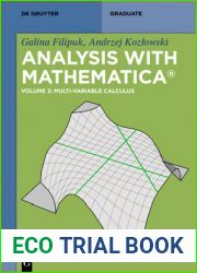 Analysis with Mathematica(r): Volume 2: Multi-Variable Calculus