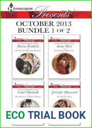 Harlequin Presents October 2013 - Bundle 1 of 2: The Greek|s Marriage Bargain The Playboy of Puerto Banus An Enticing Debt to Pay The Divorce Party