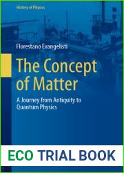 The Concept of Matter: A Journey from Antiquity to Quantum Physics (History of Physics)