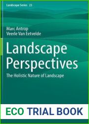 Landscape Perspectives: The Holistic Nature of Landscape (Landscape Series, 23)