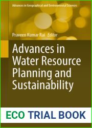 Advances in Water Resource Planning and Sustainability (Advances in Geographical and Environmental Sciences)