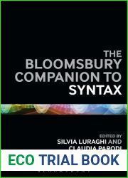 Bloomsbury Companion to Syntax, The (Bloomsbury Companions)