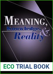 Meaning, Knowledge, and Reality