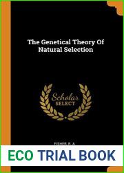 The Genetical Theory Of Natural Selection
