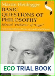 Basic Questions of Philosophy: Selected Problems of Logic