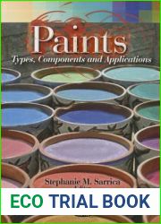 Paints: Types, Components and Applications (Chemistry Research and Applications)