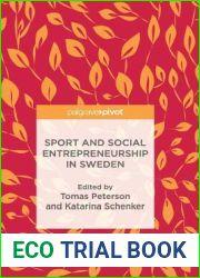 Sport and Social Entrepreneurship in Sweden