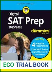 Digital SAT Prep 2025 2026 For Dummies: Book + 4 Practice Tests + Flashcards Online (SAT Prep for Dummies)