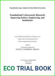 Foundational Cybersecurity Research: Improving Science, Engineering, and Institutions