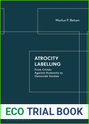 Atrocity Labelling: From Crimes Against Humanity to Genocide Studies