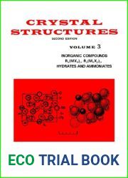 Crystal Structures - Volume 3