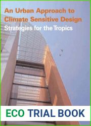 An Urban Approach To Climate Sensitive Design