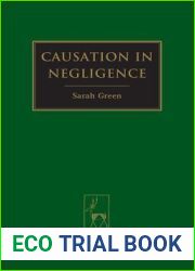 Causation in Negligence (Hart Studies in Private Law)