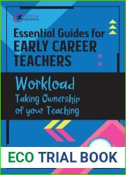Essential Guides for Early Career Teachers: Workload: Taking Ownership of your Teaching