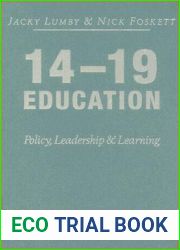 14-19 Education: Policy, Leadership and Learning