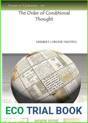 The Order of Conditional Thought (Analecta Gorgiana)